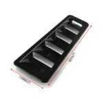2PCS Universal Car Hood Vent Louver Scoop Cover Air Flow Intake Cooling Panel – Vaizdas 10