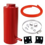 Universal Radiator Coolant Aluminum Catch Tank Overflow Reservoir 800ML Black - Ảnh 8