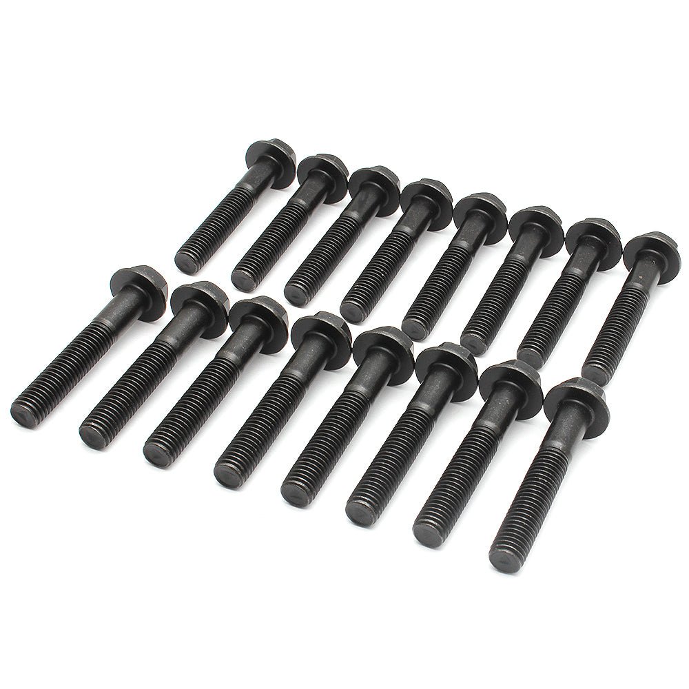 2_1d83e6a5-eb9d-4efd-8e1e-e018ff138bf2 Exhaust Manifold Bolt Screw Kit for Ford F250 F350 7.3L Powerstroke Diesel Engine Pack of 16 - Billede 1