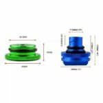 Diesel Fuel Tank Caps DEF Cap Aluminum for 2013-2017 Dodge Ram 2500 3500 Cummins - 圖片 6