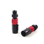 Universal Red Adjustable Fuel Pressure Regulator Kit Oil 0-100psi Gauge -6AN - Billede 7