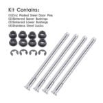 GSTP Door Hinge Pins and Bushing Kit 4 Sets For 1988-2002 Chevy GMC Fullsize Truck US - Ảnh 3