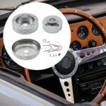 GSTP 5 & 6 Hole Steering Wheel Polished Hub Adapter for Flaming River,Ididit,GM,Chevy - Сурет 7