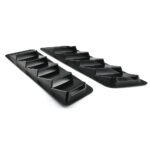 2PCS Universal Car Hood Vent Louver Scoop Cover Air Flow Intake Cooling Panel – Vaizdas 4