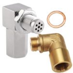 Stainless Steel Oxygen O2 Sensor CEL Eliminator Light  45°&90°& 0°   Adapter Mini Catalytic Convertor M18X1.5 Socket Plug - Ảnh 22