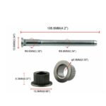 GSTP Door Hinge Pins and Bushing Kit 2 Door 4 Pin Fit for 94 - 04 Chevy GMC - Ảnh 7