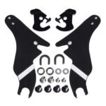 22" Motorcycle Sissy Bar Backrest Pad Compatible with Harley Touring Models (2009-2024） - 圖片 5