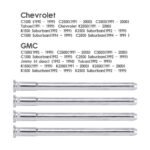 GSTP Door Hinge Pins and Bushing Kit 4 Sets For 1988-2002 Chevy GMC Fullsize Truck US - Ảnh 10