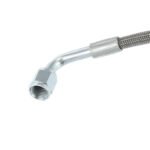 Turbo Oil Feed Line 48" Steel Braided 4AN 90 Degree Straight Hose - Billede 7