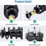 2x Front Shock Struts Magneride For 2007-2014 Chevy Tahoe GMC Cadillac Escalade — изображение 2