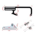 Transmissions Throttle Carburetor Cable Mount Bracket EZ-EFI For GM 700R4 304147 - Сурет 2