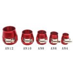 Hex Hose Finisher Clamp for Fuel/Oil/Gas/Air and Water End Cover Fitting 4/6/8/10/12AN - Сурет 11
