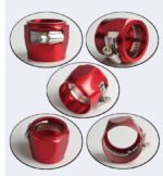 Hex Hose Finisher Clamp for Fuel/Oil/Gas/Air and Water End Cover Fitting 4/6/8/10/12AN - Сурет 4