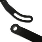 SBC Black Power Steering Pump Mounting Bracket SWP LWP Saginaw GM SB Chevy 350 – Vaizdas 12