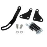 SBC Black Power Steering Pump Mounting Bracket SWP LWP Saginaw GM SB Chevy 350 – Vaizdas 2