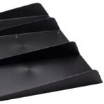 Black Rear Bumper Diffuser Shark ABS 4-Fin Spoiler Lip Splitter For Mazda Miata - Ảnh 3