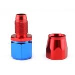2PCS AN4/AN6/AN8/AN10/AN12 Swivel Hose End Fitting Adapter For Oil/Fuel/Gas Hose Line – Vaizdas 11