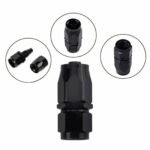 2PCS AN4/AN6/AN8/AN10/AN12 Swivel Hose End Fitting Adapter For Oil/Fuel/Gas Hose Line – Vaizdas 9