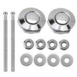 4 X Push Button Quick Release Hood Bonnet Pins Lock Clip Car Bumper Latch Kit – Vaizdas 11
