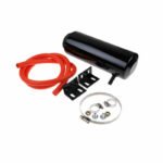 Universal Radiator Coolant Aluminum Catch Tank Overflow Reservoir 800ML Black - Ảnh 3