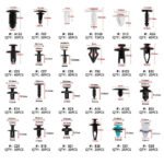 801Pcs/750Pcs/ 1000Pcs Car Retainer Auto Fasteners Push Trim Plastic Clips Pin Rivet Bumper Kit — изображение 3