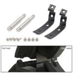 Glove Box Lid Hinge Snapped Repair Fix Brackets Kit For Audi A4 S4 RS4 B6 B7 8E - Billede 3
