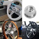 GSTP 5 & 6 Hole Billet Steering Wheel Hub Adapter for GM Chevrolet Models Replacement - Сурет 5