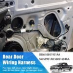 For Dodge Ram MOPAR 56051694AA, 56051931AA, 56051931AB Rear Door Wiring Harness — изображение 6
