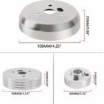 GSTP 5 & 6 Hole Billet Steering Wheel Hub Adapter for GM Chevrolet Models Replacement - Сурет 6
