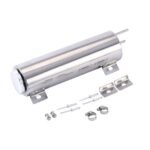 Polished Stainless Steel 20-24-32-50OZ Radiator Coolant Overflow Puke Tank Can - Billede 9
