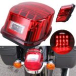Harley LED Tail Light for 2000-2017 Models - Smoked 3-in-1 Brake Light – Vaizdas 6
