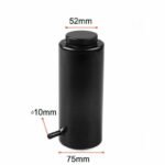 Universal Radiator Coolant Aluminum Catch Tank Overflow Reservoir 800ML Black - Ảnh 7