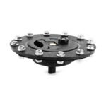 Black Fire-Resistant Gas Tank Filler Cap 150mm with Air Vent - Compatible with Honda CBR, CB Series - Ảnh 7