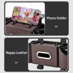 Multifunctional Nappa Leather Car Backseat Organizer - 圖片 6