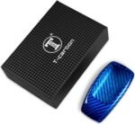 ⁦T-carbon Glass Fiber Key Fob Cover fits for Mercedes Benz⁩ - الصورة ⁦2⁩