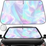 ⁦Laser Reflective Car Windshield Sun Shade – Ultimate Interior Protection & Cooling for Sedans. SUVs & MPVs⁩ - الصورة ⁦2⁩