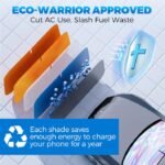 ⁦Laser Reflective Car Windshield Sun Shade – Ultimate Interior Protection & Cooling for Sedans. SUVs & MPVs⁩ - الصورة ⁦13⁩