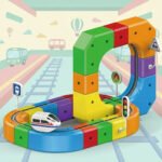 DIY Cube Track – Creatief & Actief – Creatieve DIY Treinbaan - Сурет 11